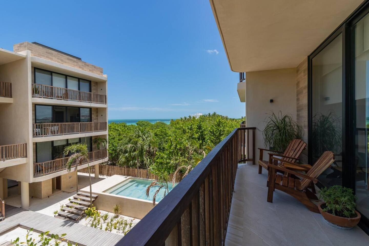 Hermoso Departamento Con Vista Al Mar Holbox Extérieur photo