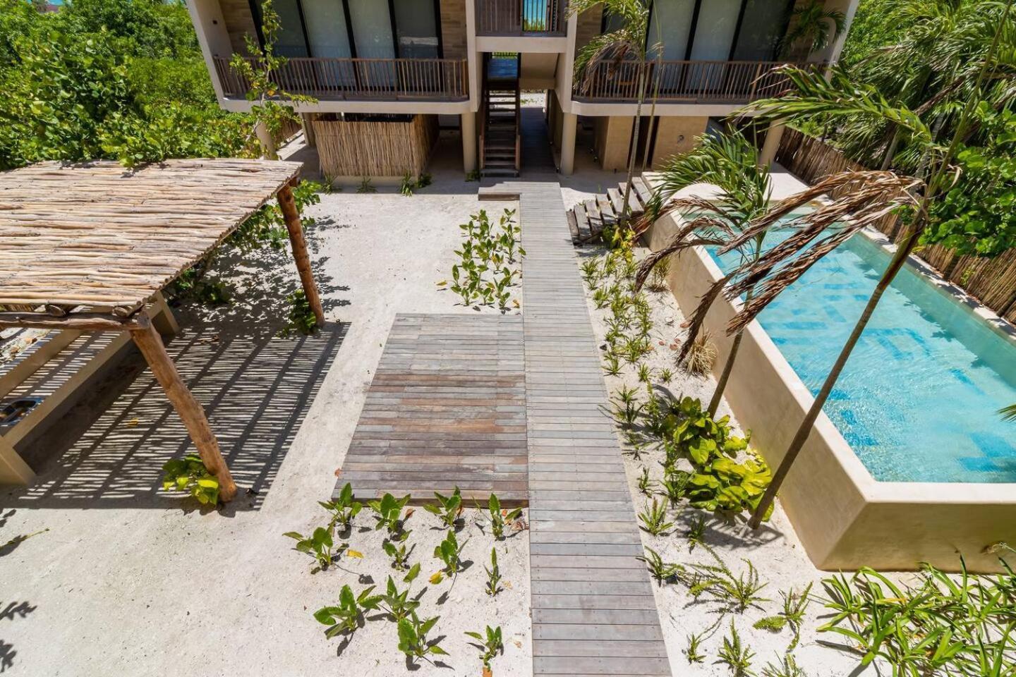 Hermoso Departamento Con Vista Al Mar Holbox Extérieur photo