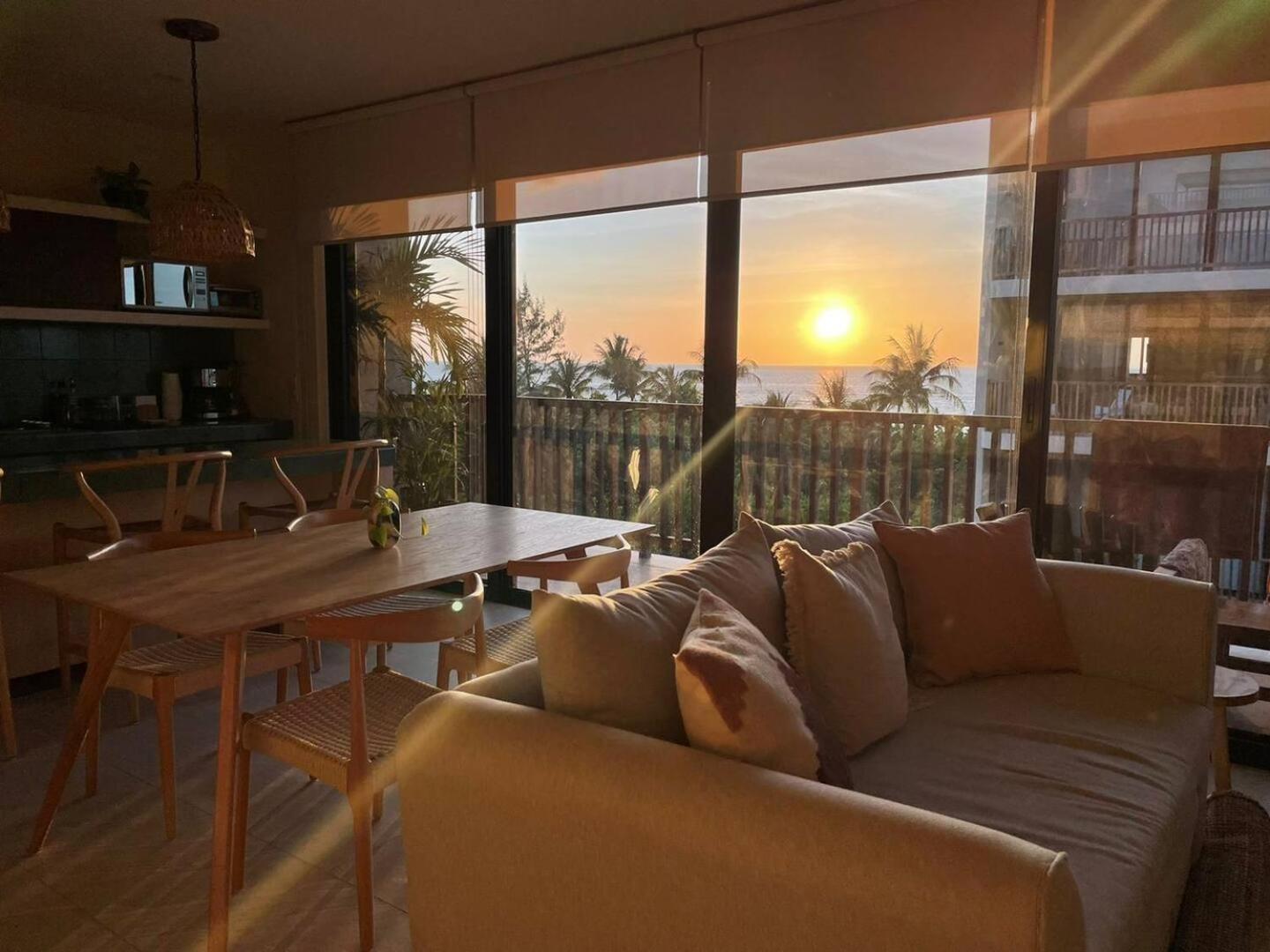 Hermoso Departamento Con Vista Al Mar Holbox Extérieur photo